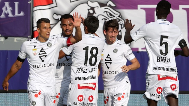 Vienna Austria win against LASK. (Bild: GEPA/GEPA pictures)