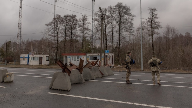 The border between Ukraine and Belarus (archive photo) (Bild: AFP)