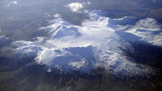 The ice cave is located on Breiðamerkurjökull, a foothill of the Vatnajökull glacier (picture). (Bild: AFP)