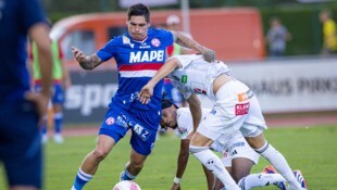Dominik Frieser kassierte mit dem GAK eine Niederlage gegen den WAC. 