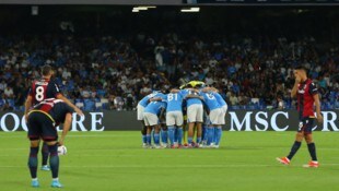 Bologna musste sich Napoli geschlagen geben.