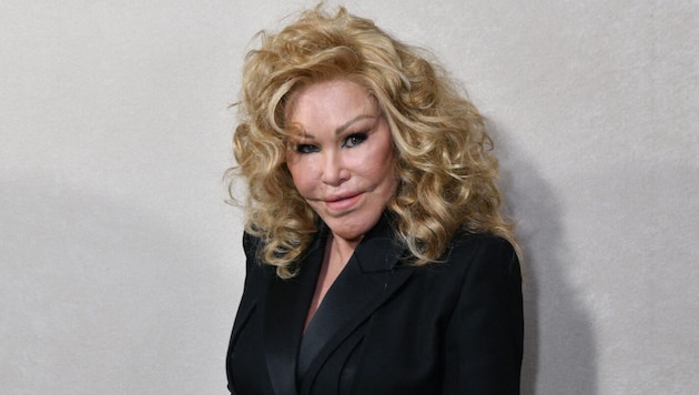 Jocelyn Wildenstein auf einem Foto aus dem Jahr 2022 (Bild: APA Pool/Getty Images via AFP/GETTY IMAGES/Craig Barritt)