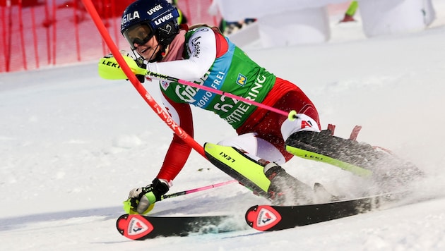 Sophia Waldauf has to accept a bitter setback. (Bild: GEPA pictures)