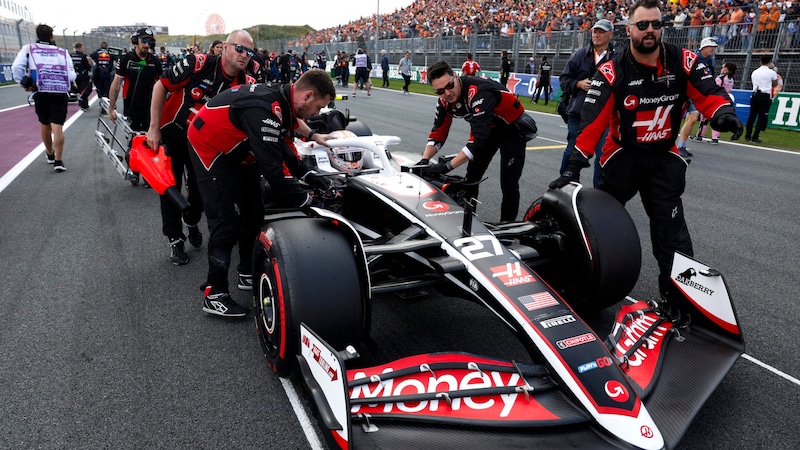 What does the future of Haas look like? (Bild: AFP/APA/SIMON WOHLFAHRT)