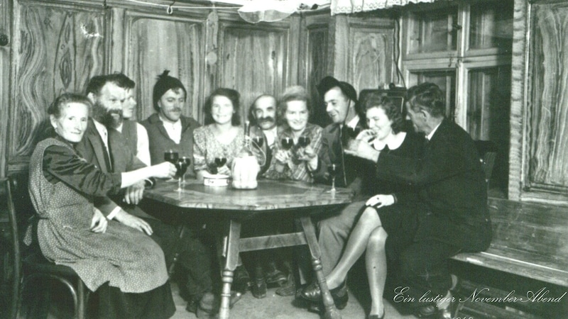 The "Hirschen" restaurant in 1943 (Bild: Museumsverein Klostertal)