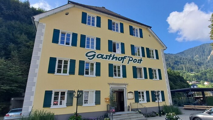 The Gasthof Post in Dalaas in new splendor.