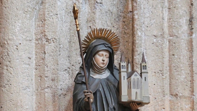 Heiligenfigur (Bild: Erzdioezese Salzburg (eds) / Michaela Greil)