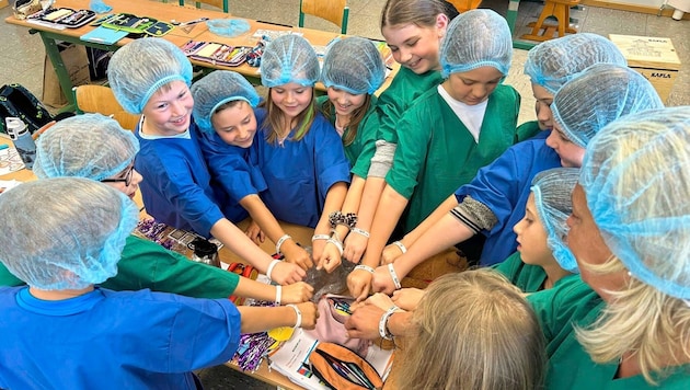 Heart Day: Classmates and heart children stick together (Bild: Herzkinder Österreich)