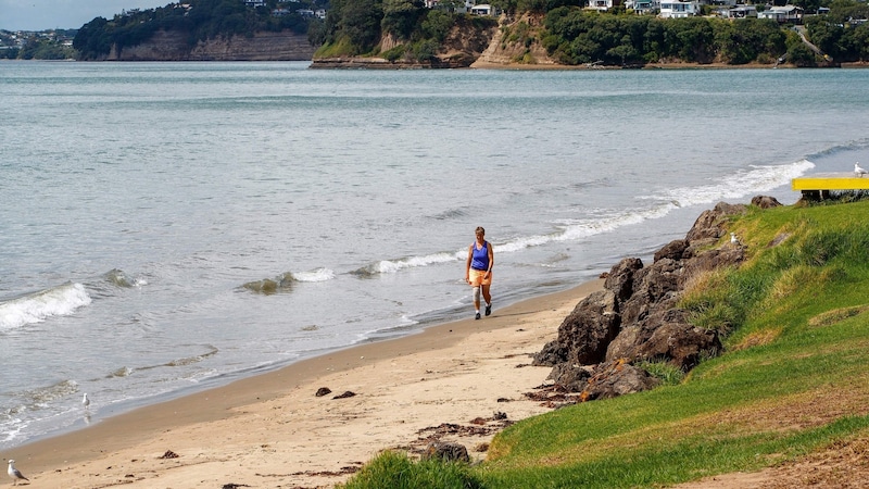 The surface temperature of the sea to the north-east of New Zealand and south of Australia rose by more than 0.4 degrees per decade between 1981 and 2023, three times the global average. (Bild: AFP/AFP )