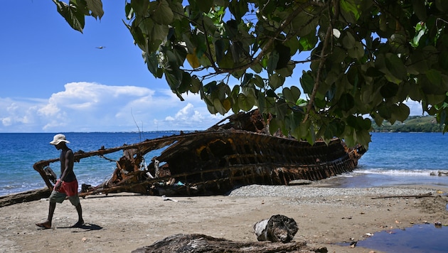 Hitzewellen im Meer tauchen doppelt so häufig auf wie im langjährigen Durchschnitt, sie sind intensiver und dauern länger. Im Bild: Tonga (Bild: AFP)