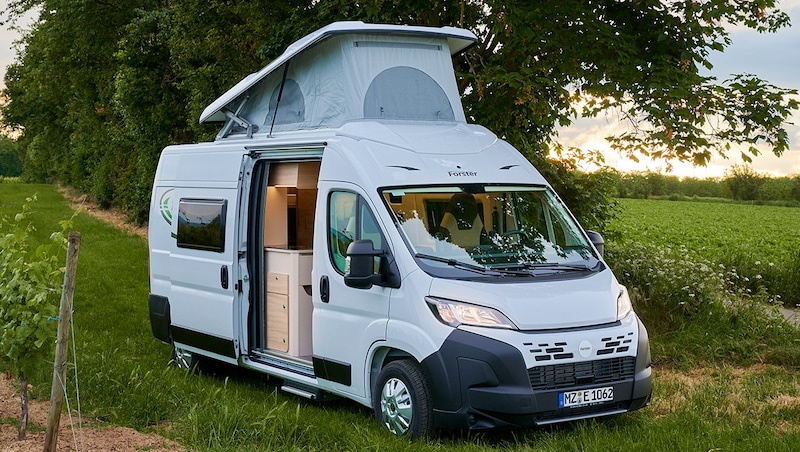 The entry-level brand Forster from Eura Mobil will be showing the "Flip" van series, among others. (Bild: Forster)