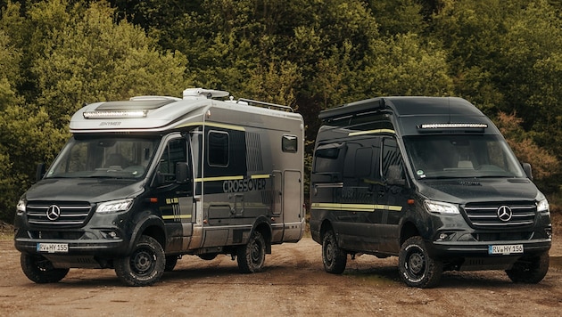 Hymer presents the Grand Canyon S Cross-Over camper van, among others. (Bild: Hymer)