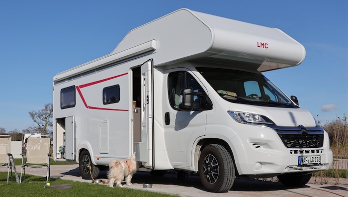 LMC feiert feiern mit dem Tourer A690 G auf Basis eines Citroën Jumper das Comeback des ...