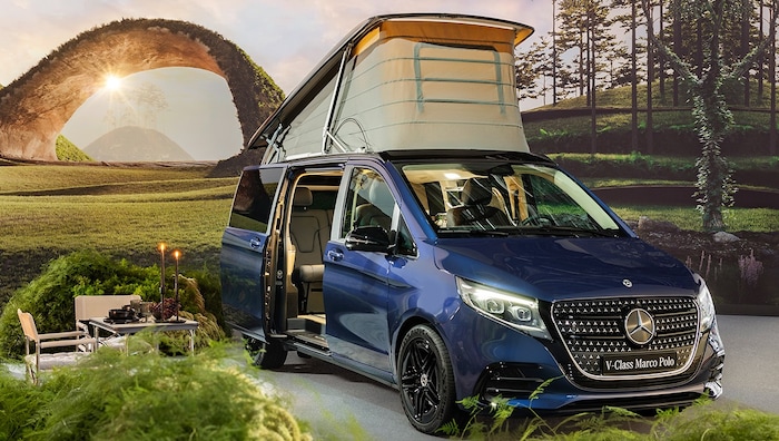 Der Mercedes-Dauerbrenner Marco Polo wird noch mehr Richtung Luxus und Premium aufgepeppt.