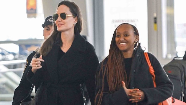 Angelina Jolie's daughter Zahara inspires with her cool dance moves. (Bild: Photo Press Service)