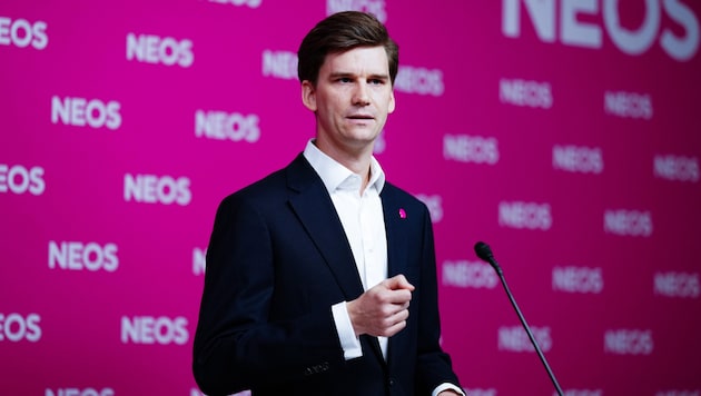 NEOS-Generalsekretär Douglas Hoyos hält sich mit Kritik nicht zurück.