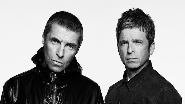 Kein Scherz: Liam und Noel Gallagher melden sich als Oasis zurück. (Bild: Oasis)