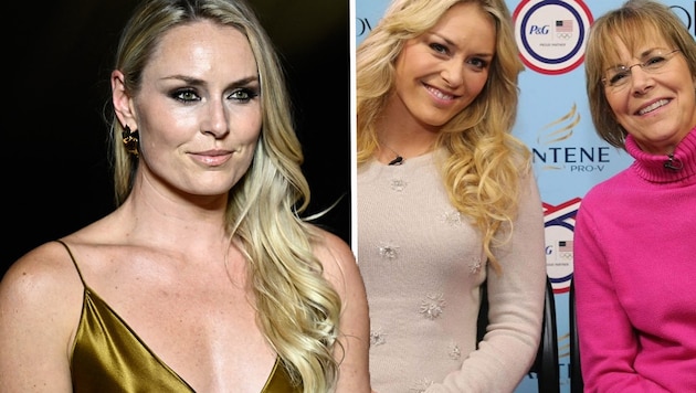 Lindsey Vonn denkt an ihre Mama. (Bild: AFP/APA/JULIEN DE ROSA, Instagram.com/lindseyvonn)