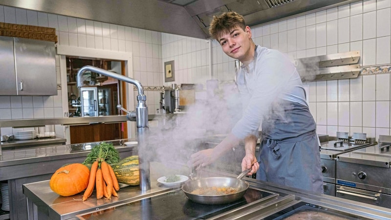 Silvius Pink competes as a chef and also comes from St. Jakob im Walde (Bild: Juergen Fuchs)