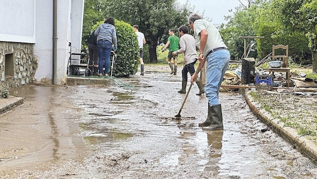 Das Land Burgenland hat in die Katastrophenhilfe-Richtlinie ausgeweitet. Die Fördersummen wurden für Privathaushalte auf 150.000 Euro, für Unternehmen auf 75.000 Euro erhöht. (Bild: Christian Schulter/Christian schulter)