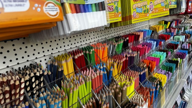 School supplies have become more expensive in recent years. (Bild: Birbaumer Christof)