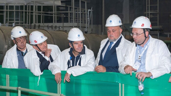 Bisher läuft der Betrieb im AKW laut der IAEA beinahe normal.