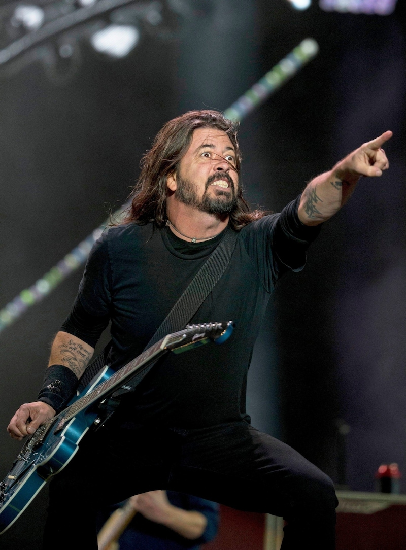 Dave Grohl (Bild: AP ( via APA) Austria Presse Agentur/Eduardo Verdugo)