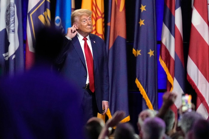 Lässt sich nicht viel sagen: Donald Trump.