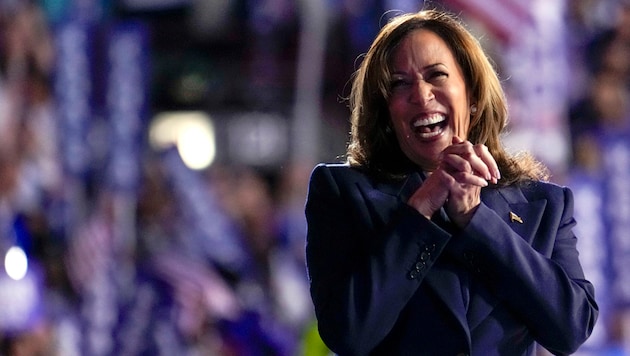 Harris has the momentum on her side. (Bild: AP/Jacquelyn Martin)