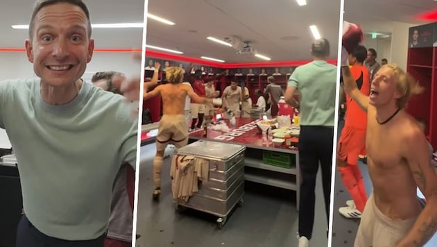 There was no stopping the Salzburgers after they won the CL. (Bild: instagram.com/fcredbullsalzburg)