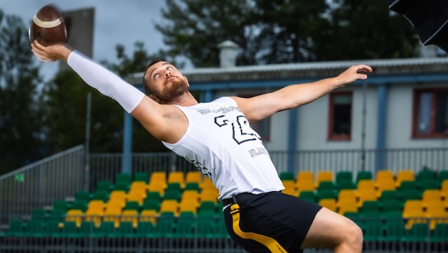 Alex Hauch is taking part in the World Cup for the first time.