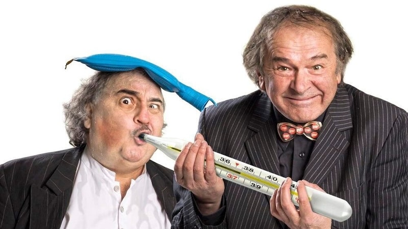 Das steirische Duo Gloggi & Schicho. (Bild: Lucas Pripfl)