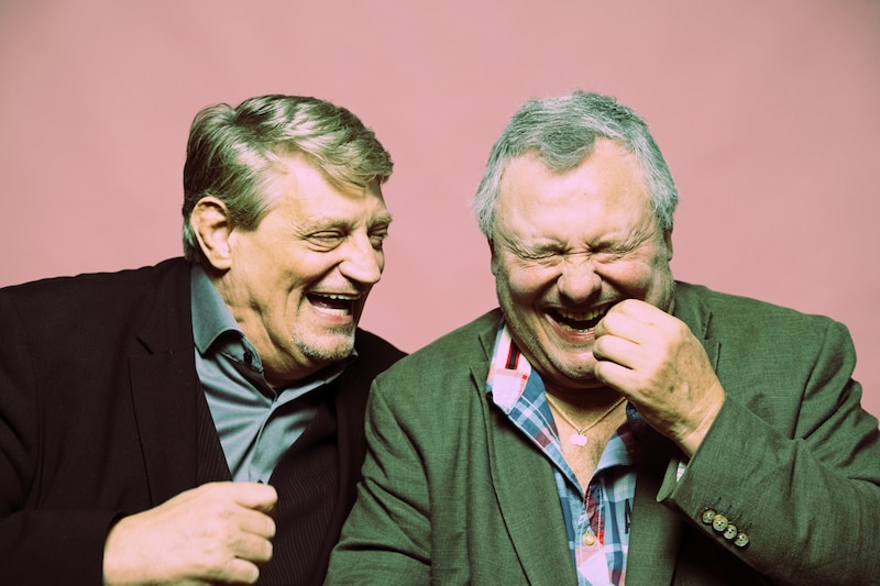 Dieter Chmelar and Joesi Prokopetz (Bild: lukas-beck)