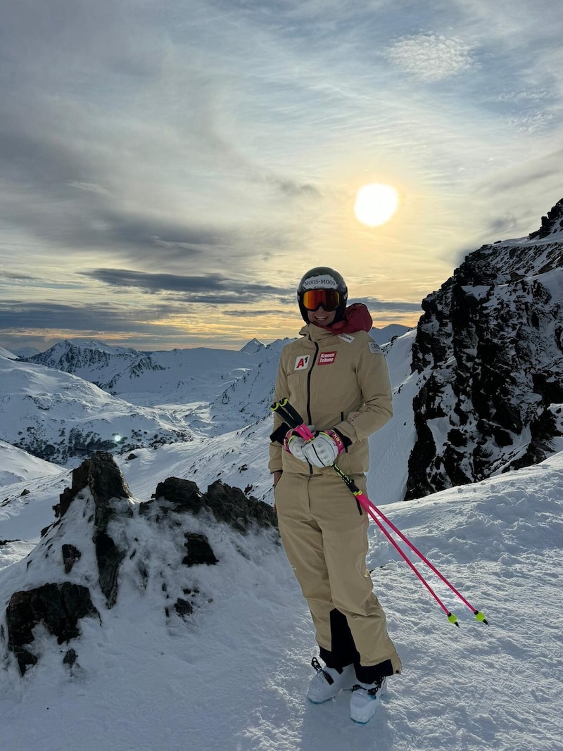 Elisabeth Kappaurer is currently preparing for the new season with the ÖSV team in Tierra del Fuego. (Bild: zVg)