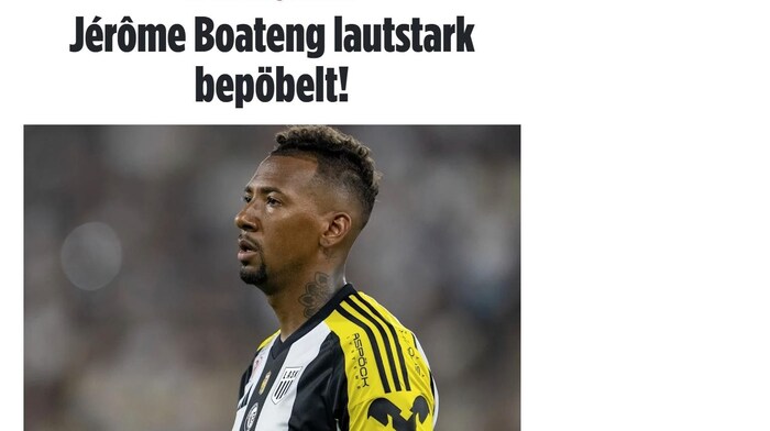 Bild.de nach dem Sonntag-Spiel in Wien über Jerome Boateng.