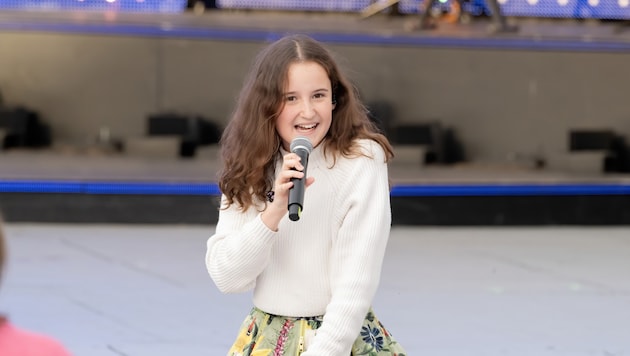 Teen Amelie Ricca wants to really take off with Schlager. (Bild: M KROBATH/AUSTRIANNEWS)