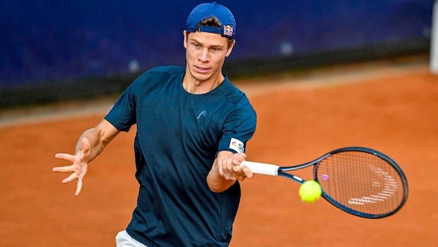 Joel Schwärzler kletterte mit dem Finalsieg vom 75er-Challenger in Kigali unter die Top-200 der ...