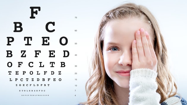 Around 15% of all primary school children and up to 30% of 10 to 15-year-olds are already short-sighted. (Bild: stock.adobe.com)