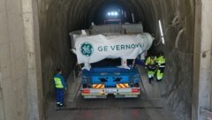 Im August erreichten die Mega-Spiralen den Tunnel – jetzt werden sie wieder zurückgeschickt.