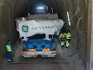 Im August erreichten die Mega-Spiralen den Tunnel – jetzt werden sie wieder zurückgeschickt.