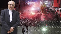 Bischof Krautwaschl will verhindern, dass es wieder zu Ausschreitungen kommt.