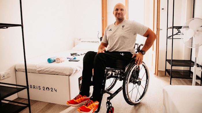 Meier ist seit Samstag im Olympischen Dorf.