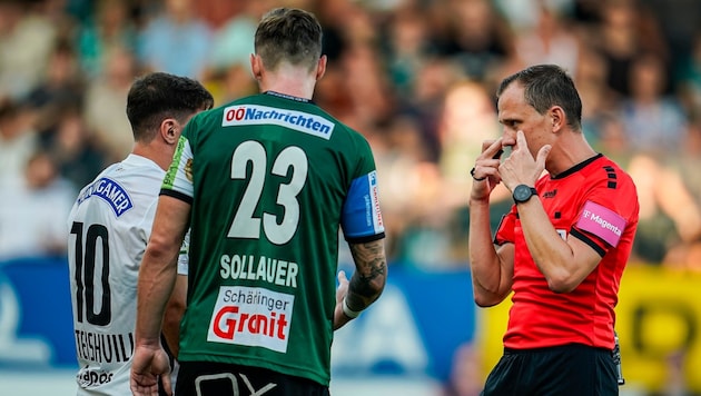 Sebastian Gishamer (r.) gab den Treffer. (Bild: GEPA/GEPA pictures)