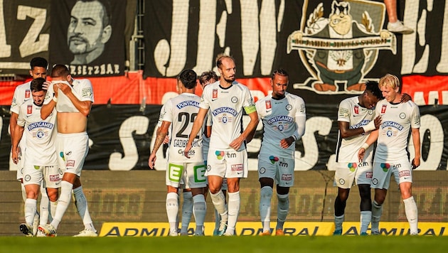 Sturm Graz ist eine Runde weiter. (Bild: GEPA/GEPA pictures)