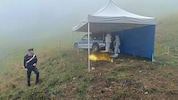 Der Fundort der Leiche im August des Vorjahres