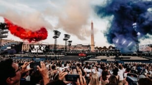 Paris bot eine rund dreistündige Eröffnungsshow auf dem Place de la Concorde. (Bild: GEPA/GEPA pictures)