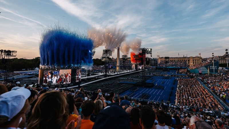 The opening ceremony of the Paralympic Games in Paris (Bild: GEPA/GEPA pictures)