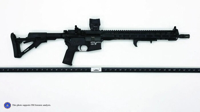 Mit dieser Waffe schoss der Attentäter Thomas Matthew Crooks auf Trump.
