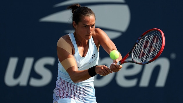 Caroline Garcia was the victim of hate messages. (Bild: AFP/APA/Getty Images via AFP/GETTY IMAGES/Luke Hales)