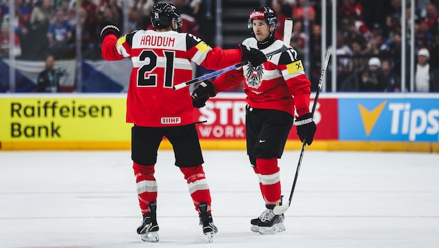 Manuel Ganahl (right) dreams of taking part in the Olympics. (Bild: GEPA pictures)